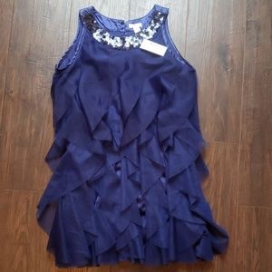 Children's Place Navy Dress Size 8 NWT